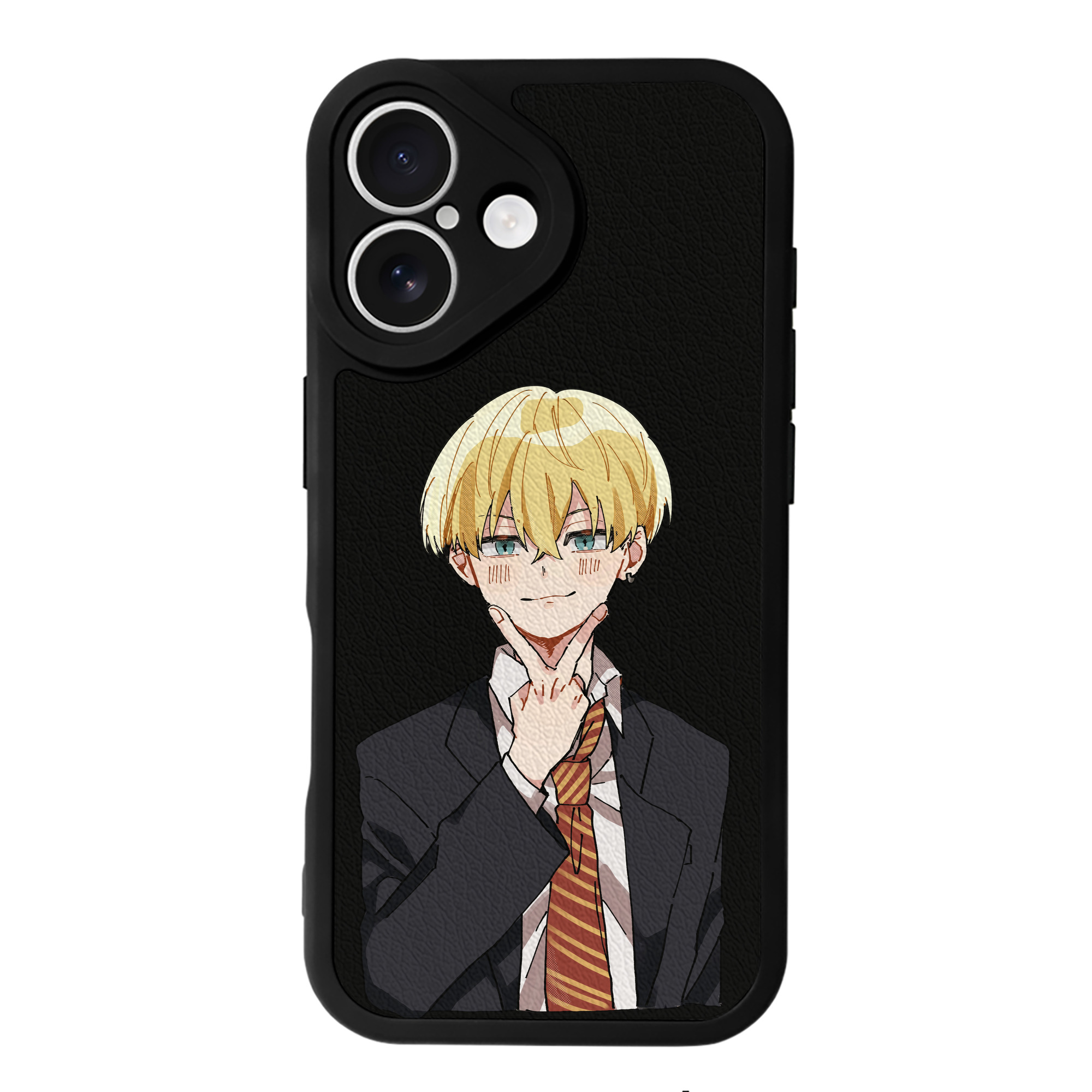 （画像用） 東京リベンジャーズ Tokyo Revengers 【iPhone 16シリーズ対応】シリコンスマホケース（レザー調） 材質：シリコン